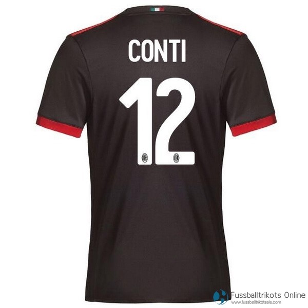 AC Milan Trikot Ausweich Conti 2017-18 Fussballtrikots Günstig